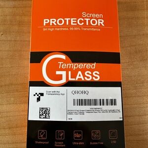 Iphone 15 Pro Tempered Glass Screen Protector (set of 3)